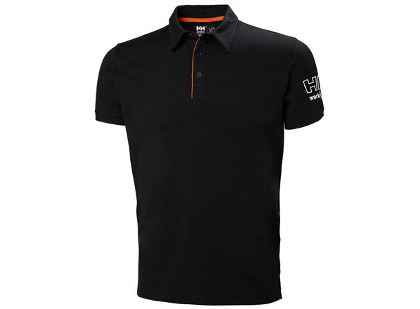 Helly Hansen Kensington Polo Svart, str.2XL