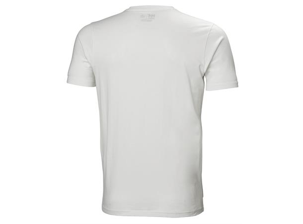 Helly Hansen Manchester T-skjorte Hvit, str.XL