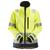 Snickers 1237 AllroundWork Damejakke HiVis Gul/Blå 4XL-Lang 