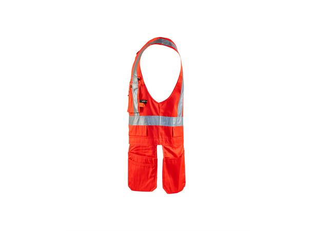 Blåkläder Håndverksvest Varsel HiVis Rød, str.XL