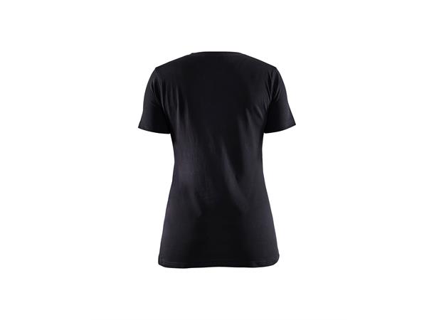 Blåkläder T-skjorte Limited Svart, str.L, dame