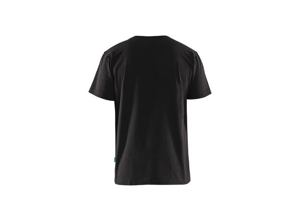 Blåkläder T-skjorte med 3D-print Svart, str.4XL