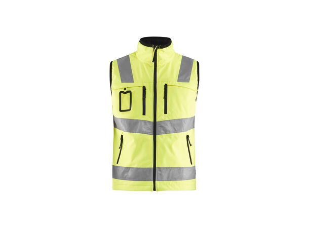 Blåkläder Vest varsel softshell Gul, str.XS