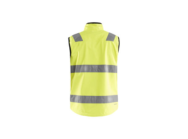 Blåkläder Vest varsel softshell Gul, str.XS
