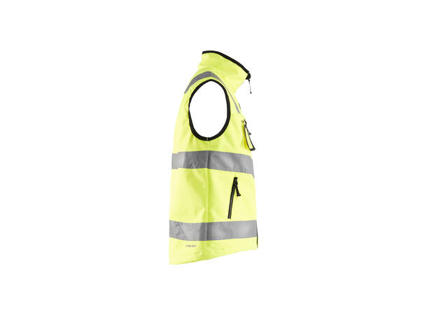 Blåkläder Vest varsel softshell Gul, str.XS
