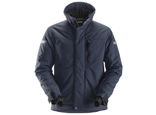 Snickers 1100 AllroundWork Vinterjakke Marineblå/Svart, str.XXXL