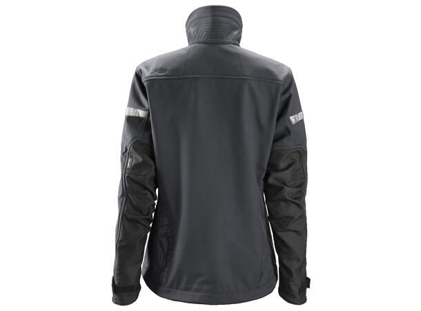 Snickers 1207 AllroundWork Grå/Svart, str.XS, softshelljakke