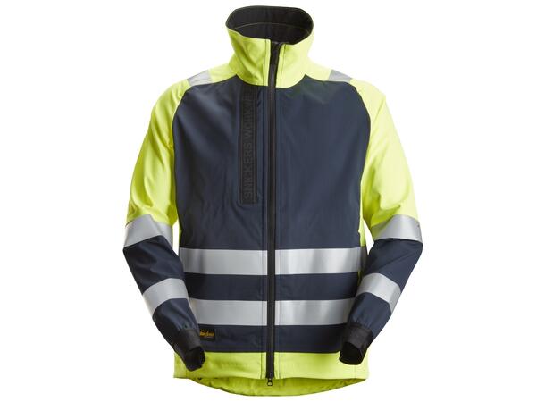 Snickers 1539 AllroundWork vinterjakke HiVis Gul/Blå, str.XXL Kl.2