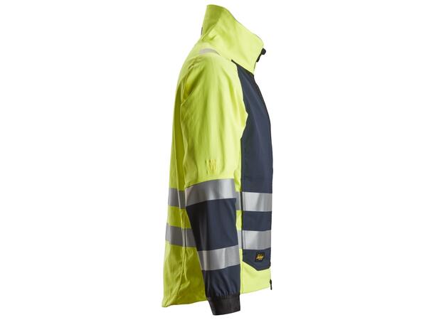 Snickers 1539 AllroundWork vinterjakke HiVis Gul/Blå, str.XXL Kl.2