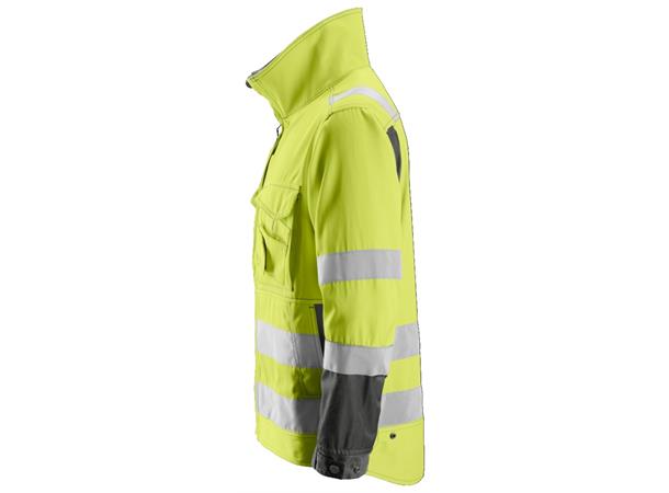 Snickers 1633 HiVis-Jakke HiVis Gul/Svart, str.XS, Kl.3