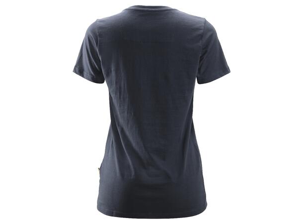 Snickers 2516 T-skjorte for dame Marineblå, str.XS