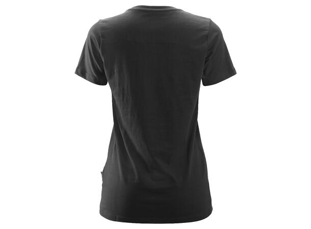 Snickers 2516 T-skjorte for dame Svart, str.XL