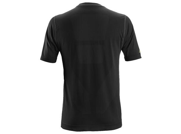 Snickers 2519 FlexiWork T-skjorte Svart, str.XS, 37.5® Tech