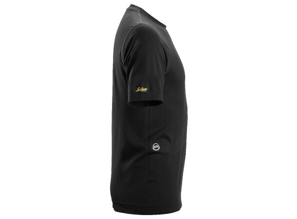 Snickers 2519 FlexiWork T-skjorte Svart, str.XS, 37.5® Tech