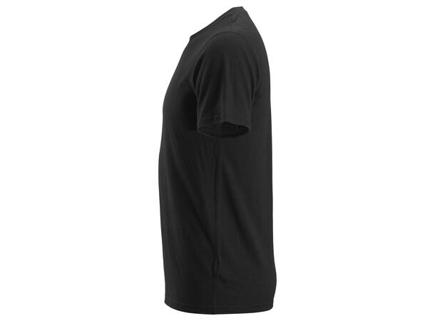 Snickers 2527 T-skjorte i ull Svart, str.XS