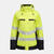 Jobman HV Vinterjakke KL 3 HiVis Gul/Svart M 