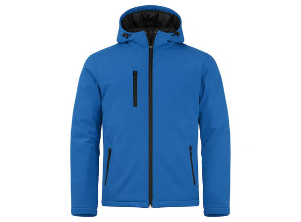 Clique Padded Hoody Softshell Blå L