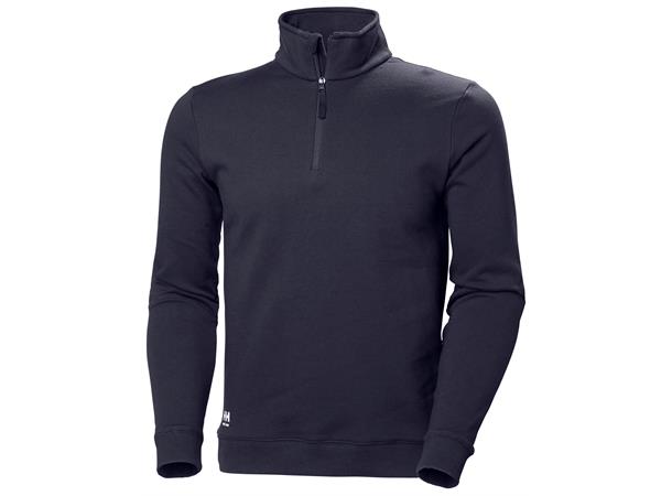 Helly Hansen Manchester 1/2-Zip genser Marineblå 4XL