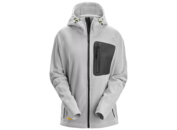Snickers Fleecejakke 8047 Dame Hvit XS