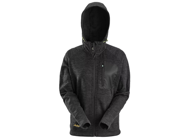 Snickers Fleecejakke 8047 Dame Svart XL