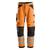 Snickers 6332 LiteWork Arbeidsbukse+ HiVis Oransje/Svart, str.120 Kl.2 HiVis 