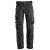 Snickers 6351 AllroundWork Arbeidsbukse Svart, str.124 Stretch, løs 
