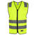 You 9045 Uppsala refleksvest kl 2 HiVis Gul 4XL 