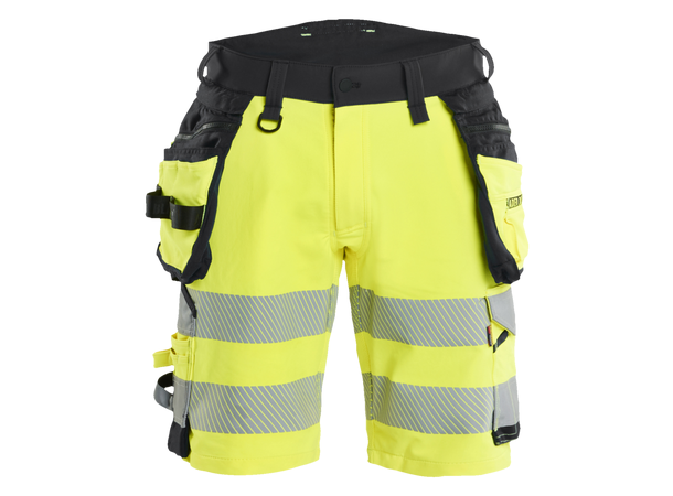 Blåkläder Varselshorts 4-veisstretch HiVis Gul C44