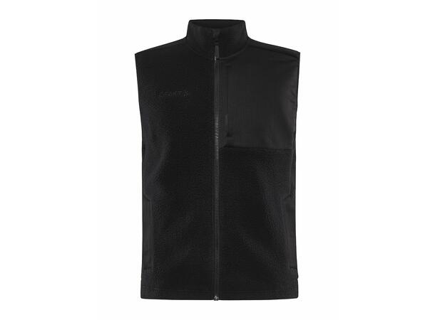 Craft ADV Explore Pile Fleece Vest M Svart 3XL