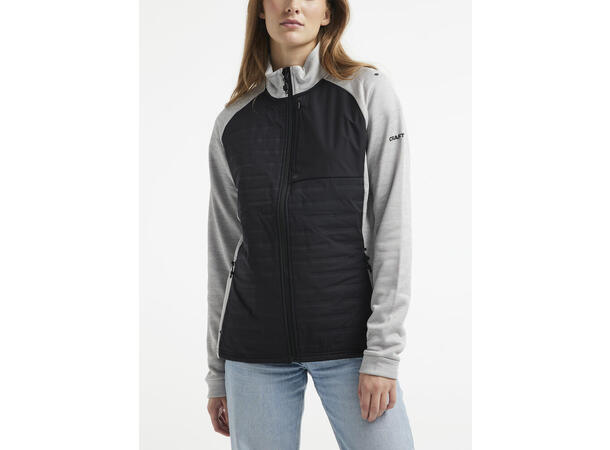 Craft Adv Unify Hybrid Jacket Woman Grå/Svart XS