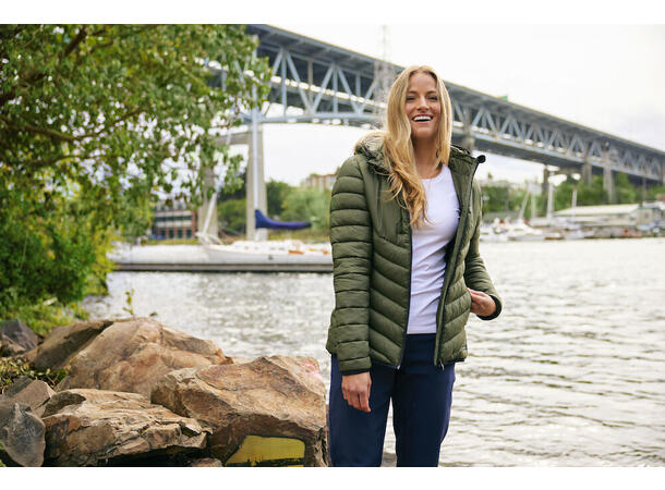 Cutter&Buck Mount Adams Jacket Dame Olivengrønn M