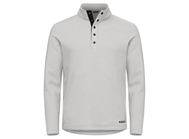 Cutter&buck Hunts Point Fleece Men Sølv XL