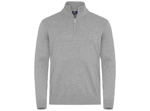 Cutter&buck Oakville HZ Sweater Men Gråmelert S