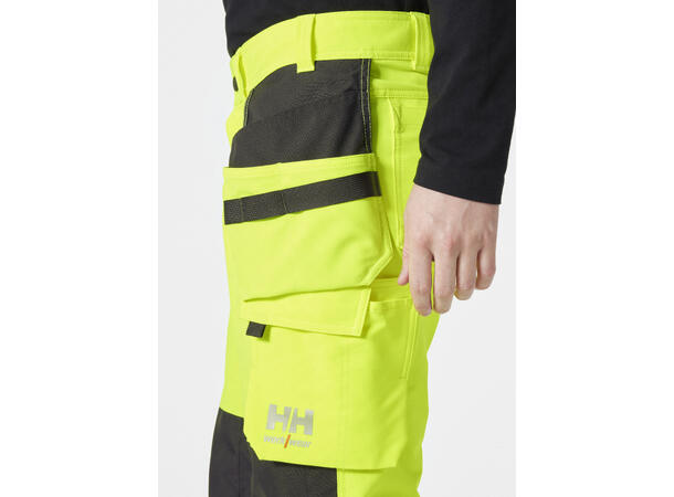 Helly Hansen Alna4X Håndtverkerbukse Kl2 HiVis Gul C44
