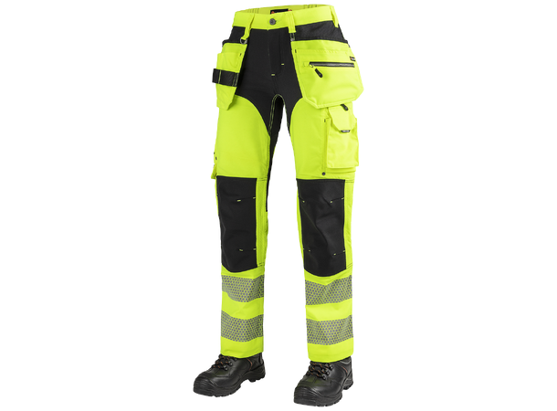 L.Brador Bukse 1072PB Aero Dame Gul C40