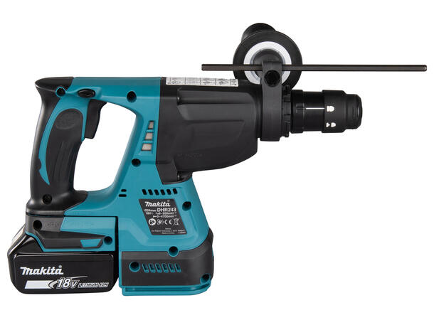 Makita Kombihammer LXT DHR243RTJW 18V SDS-Plus, 24 mm, 2,0 J