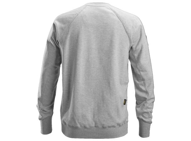 Snickers 2882 Genser m/logo Grå, str.XS