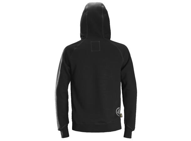 Snickers 2889 Hettegenser m/logo Svart, str.XS