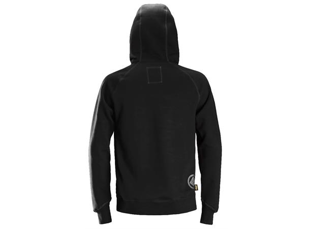 Snickers 2889 Hettegenser m/logo Svart, str.XS