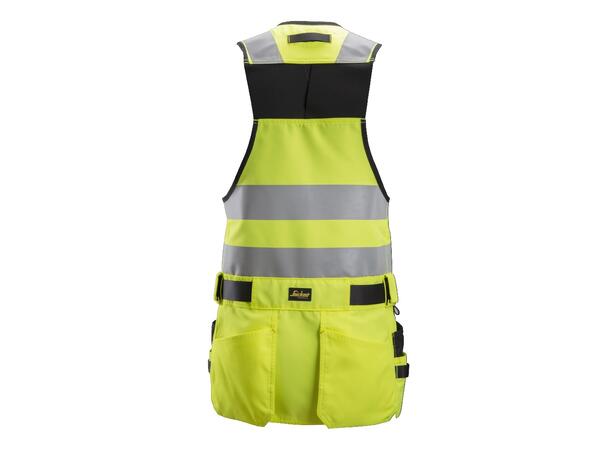 Snickers 4230 HighVis Verktøyvest HiVis Gul/Svart M