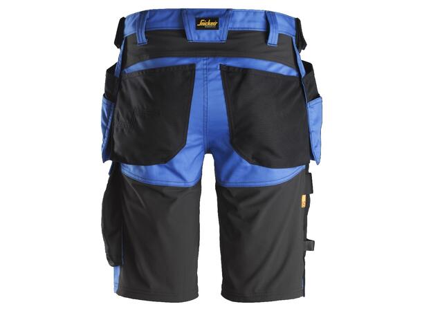 Snickers 6141 AllroundWork Shorts Blå/Svart C56