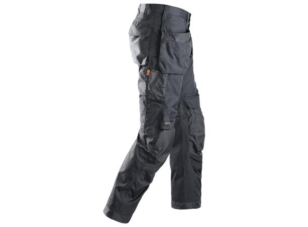 Snickers 6201 AllroundWork Arbeidsbukse Grå, str.152 m/hylsterlommer