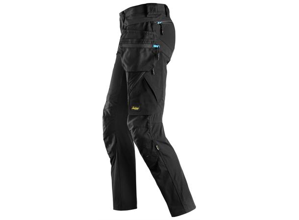 Snickers 6208 LiteWork Bukse+ Svart, str.104 avtakbare hylsterlommer