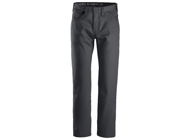 Snickers 6400 Servicebukse Chinos Grå, str.146