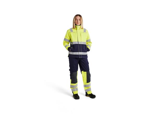 Blåkläder Multinormjakke Dame HiVis Gul/Blå XL