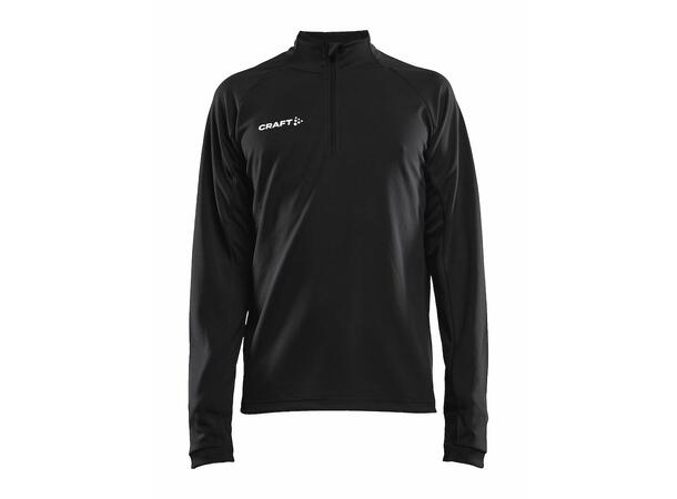 CRAFT Teamwear Evolve Halfzip JR Svart 158/164