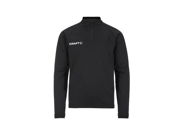 CRAFT Teamwear Evolve Halfzip JR Svart 158/164