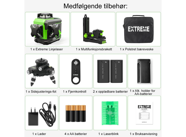 Extreme 360G PRO Komplett pakke