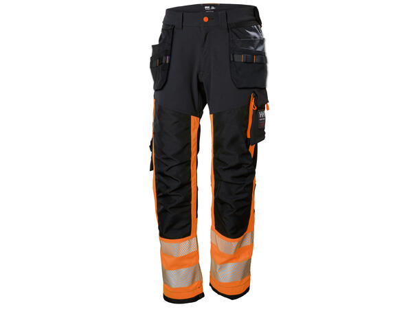 Helly Hansen ICU Håndverksbukse Kl.1 HiVis Oransje D108