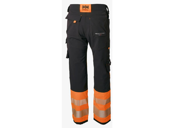 Helly Hansen ICU Håndverksbukse Kl.1 HiVis Oransje D108